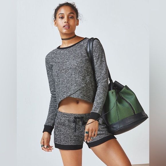 Fabletics Handbags - Fabletics The Scout Bucket Gym Bag Neon Green/Black Drawstring Crossbody | OS